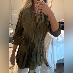 Olive Green Lucky jacket